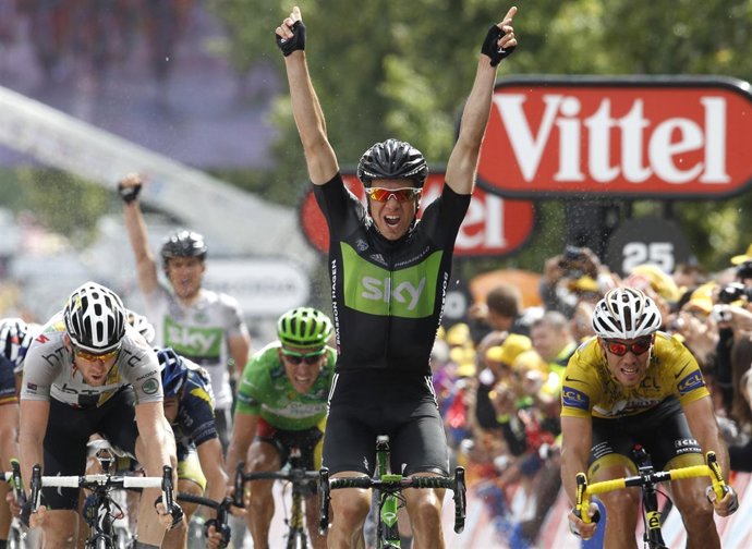 El Ciclista Noruego Edvald Boasson Hagen Se Impone En La Sexta Etapa Del Tour