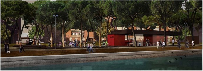 Futura Cafetería En Madrid Río