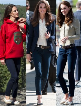 Montaje De La Princesa Catalina Con El Mismo Vaquero 