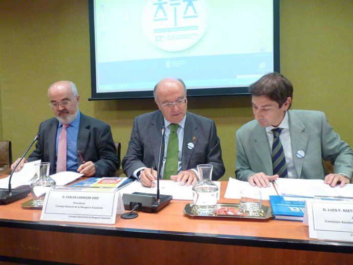 El Presidente Del CGAE, Carlos Carnicer