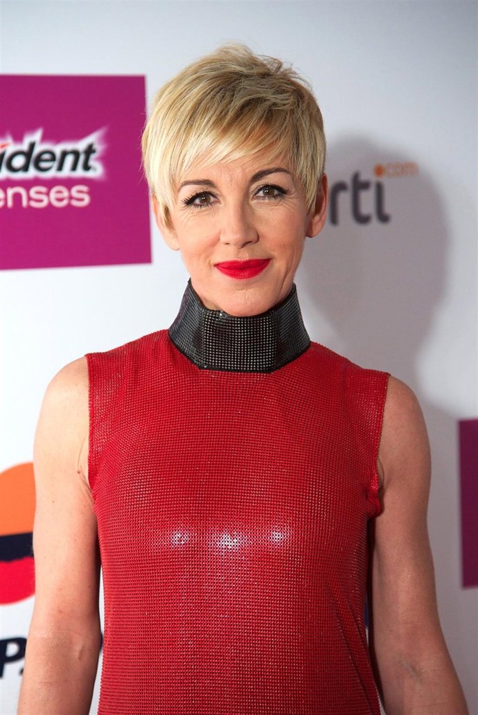 Ana Torroja Attends La Noche De Cadena 100 Music Show At Palacio De Los Deportes