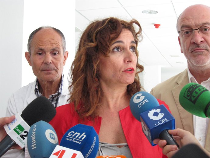 La Consejera De Salud, María Jesús Montero. 