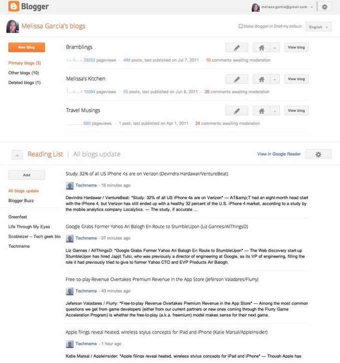 Foto: BLOGGER IN DRAFT