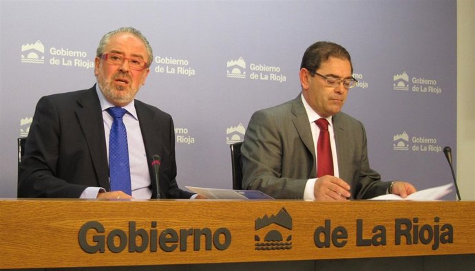 José Ignacio Nieto, Consejero De Salud Y José Miguel Acitores, Director General