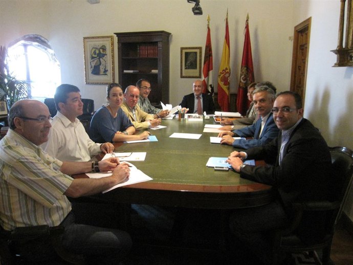 Primera Junta De Gobierno De La Nueva Diputación De Valladoliod