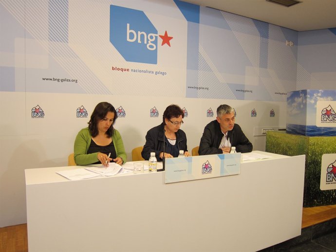 Ana Miranda, Olaia Fernández Davila Y Bieito Lobeira, BNG