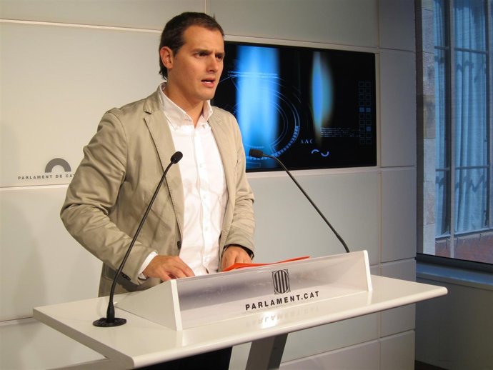 El Presidente De C'S, Albert Rivera