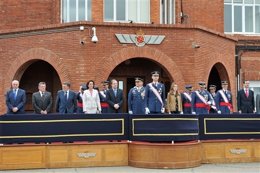 Los Príncipes Presiden El Acto En León