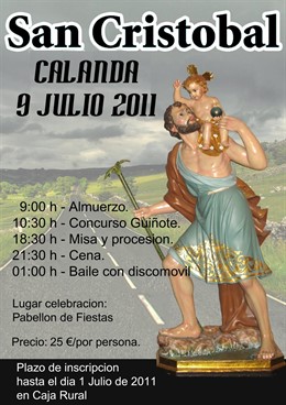 Cartel San Cristóbal 2011 