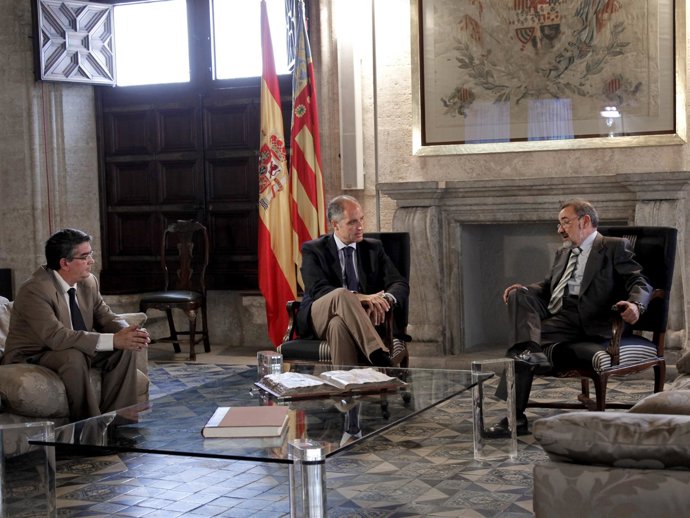 Vela Y Camps En La Audiencia Con El Nuevo Presidente De Cierval.