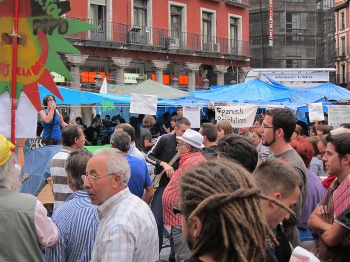 Manifestación De Indignados Valladolid