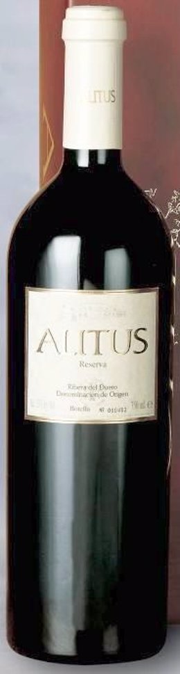 Botella Del Vino Alitus Reserva 2003, De Bodegas Balbas