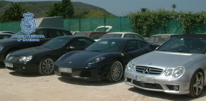 Imagen De Los Vehículos Intervenidos 