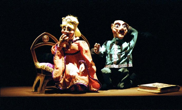 Marionetas 'Caballero Negro'