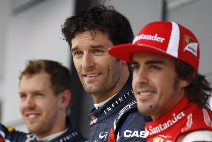 Mark Webber, Alono Y Vettel