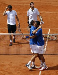 Tenis/Davis.- Francia elimina (3-0) a Alemania y espera a España o Estados Unidos en semifinales