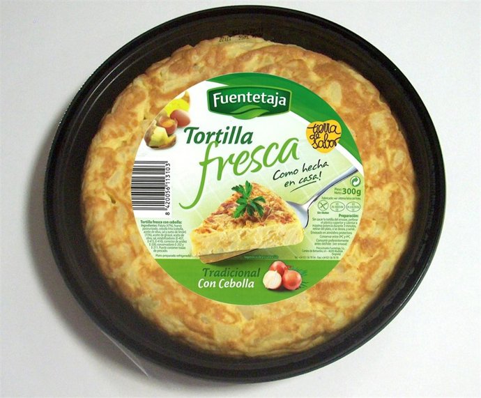 Tortilla Precocinada Elaborada Por La Empresa Segoviana Fuentetaja
