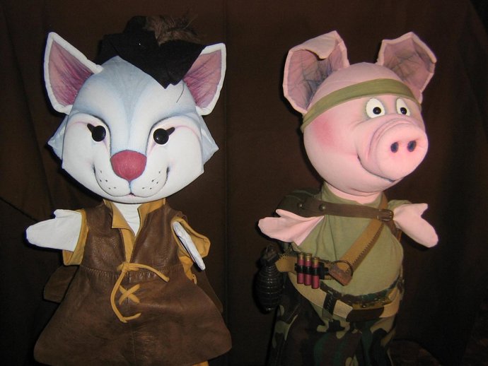 Personajes De 'La Verdadera Historia De Caperucita'