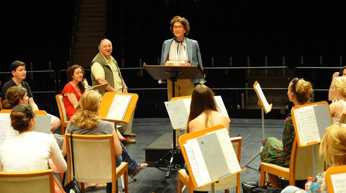Ensayo Orquesta Freixenet Para El Encuentro De Música Y Academia