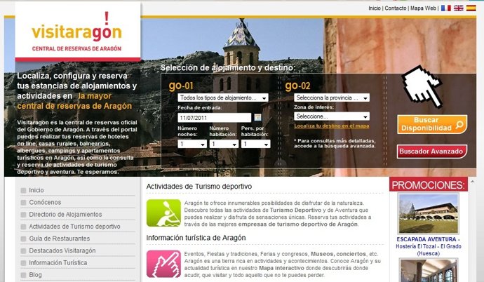 Página Web Visitaragon.Es