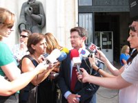 Alcalde de Lorca, preocupado porque se siguen demoliendo edificios y dice que Real Decreto es "insuficiente"