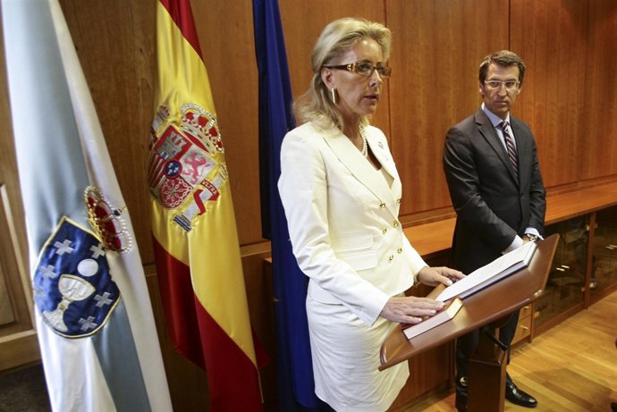 Alberto Núñez Feijóo Preside La Toma De Posesión De Corina Porro Para El CES.