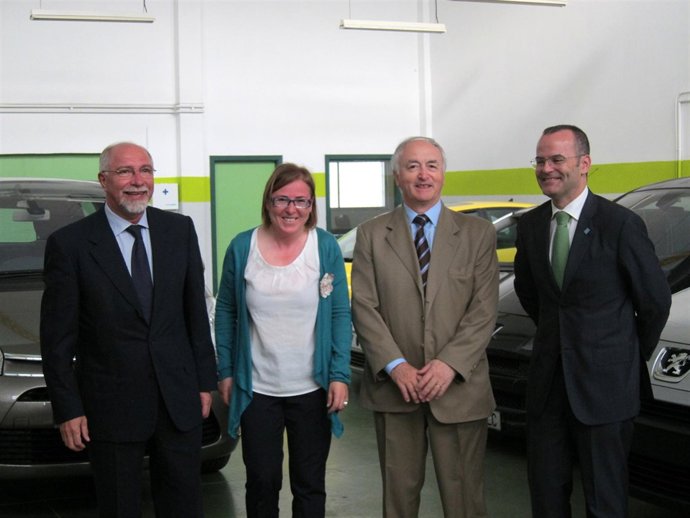 Jesús Vázquez Y Pierre Ianni en un acto en Vigo.