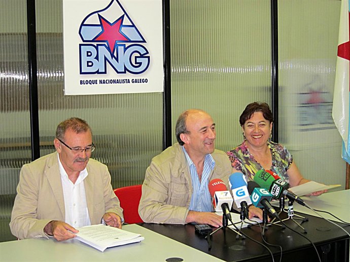 Rueda De Prensa Del BNG Sobre El Naval.
