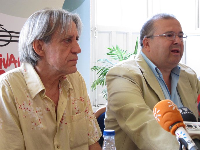 Luis Pastor Y El Concejal De Cultura, Juan Miguel Moreno