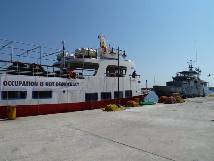 El Barco Gernika Que Aportan Los Activistas Españoles A II Flotilla A Gaza
