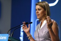 Cospedal aboga por un cambio de rumbo para "devolver credibilidad" a la economía