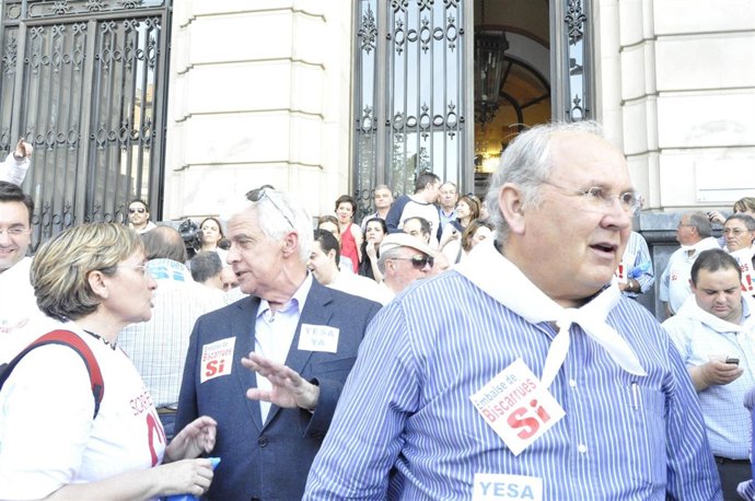 El presidente de Riegos del Alto Aragón, César Trillo