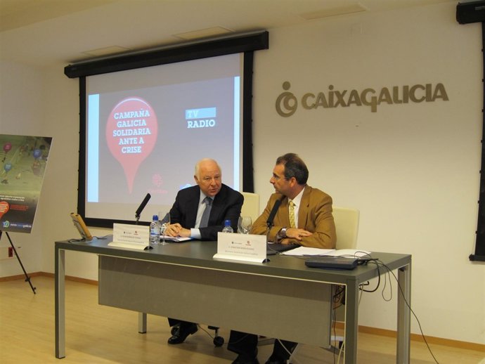 Presentación De La Campaña Solidaria De Novacaixagalicia Y Cáritas
