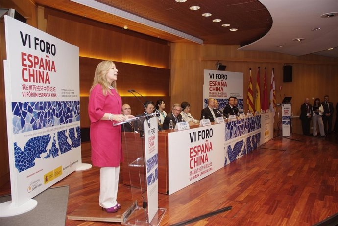 Trinidad Jiménez Inaugura El VI Foro España China En Barcelona