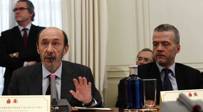 Pérez Rubalcaba y Antonio Camacho