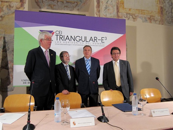 De Izq. A Drcha., Hermida, Sacristán, Mateos Y Murillo