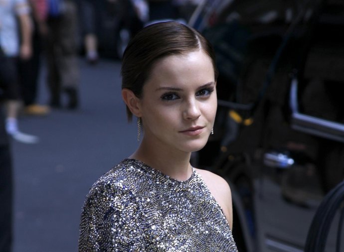 Emma Watson A La Salida Del 'Show De David Letterman'