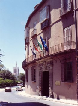 Fachada De La Cámara De Comercio De Málaga