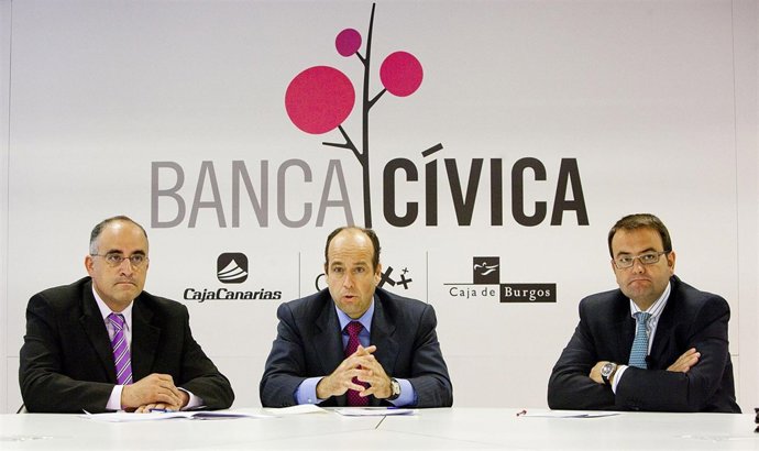 Rueda De Prensa De Banca Cívica.