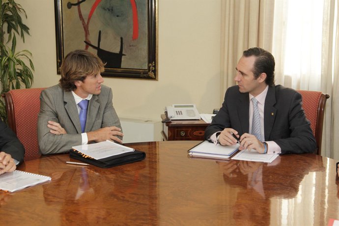 El Presidente De SEBIME, José Manuel Moreno, Se Reúne Con José Ramón Bauzá