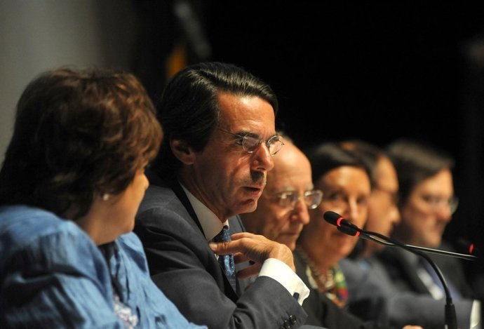 Aznar Durante La Conferencia En La UCAV