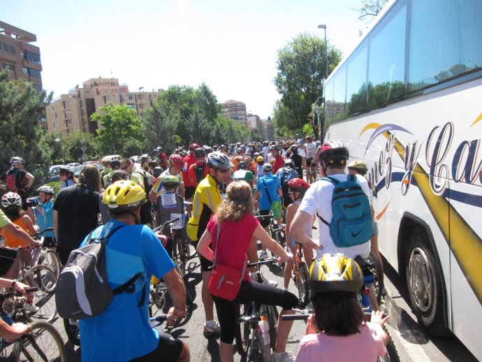 Día De La Bicicleta En Cáceres