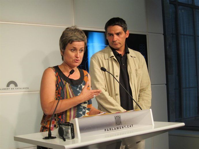 La Portavoz De ERC En El Parlament, Anna Simó