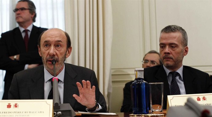 Pérez Rubalcaba y Antonio Camacho