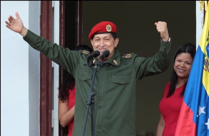 El Presidente De Venezuela, Hugo Chávez.