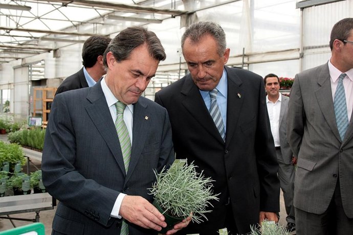 El Presidente De La Generalitat, Artur Mas