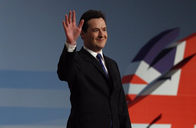Ministro británico de Economía, George Osborne