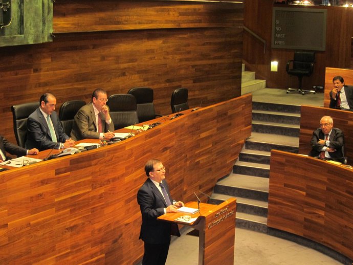 El Portavoz De IU En La Junta General, Jesús Iglesias