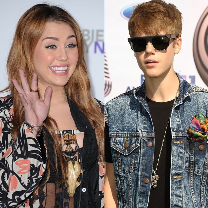Montaje Miley Cyrus Y Justin Bieber