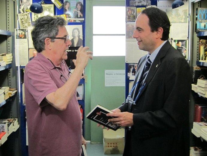 Jaume Ciurana I Paco Camarasa A La Llibreria Negra I Criminal